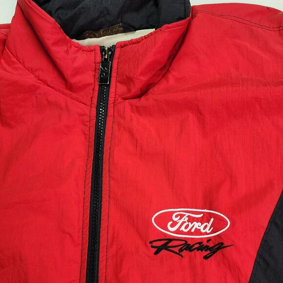 Vintage Ford Racing Windbreaker Jacket (L) - Picture 5 of 10